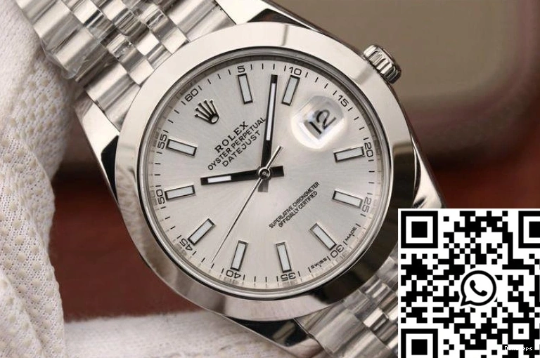 Dial 116200 Factory 41mm EW White Datejust Rolex 0131